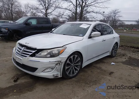 2013 Hyundai Genesis 5.0 R-Spec from USA, damaged, VIN KMHGC4DH3DU247052
